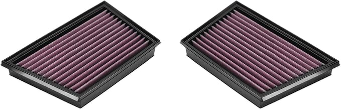 DNA High Performance Air Filter Set Compatible for Porsche 911 (992) 3.0 H6 3.0 H6 Targa 4S Heritage Design Edition (20-24) with 41.12% Increased Air Flow PN: P-PRC30S24-01-SET
