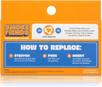 3 Pack Replacement Filters | Discreet HEPA & Carbon Filtration | Biodegradable & Up to 300+ Uses (Catnip Kitten) | Packaging May Vary