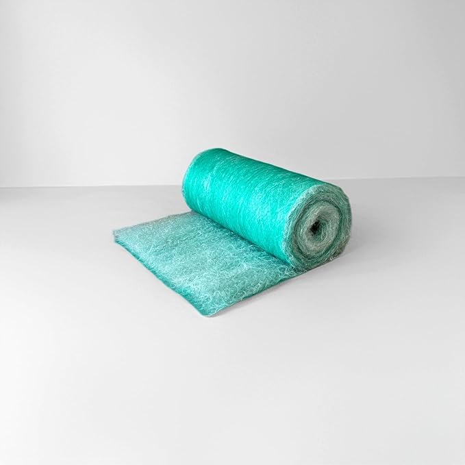 Fiberglass Paint Booth Filter Roll for Spray Booth 15-Gram Green 300ft (48" x 300ft)