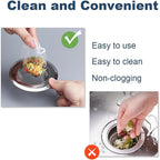 Disposable Sink Strainer Mesh Bags - Kitchen Accessories Sink Drain for Collecting Kitchen Food Waste Leftover Garbage (800)