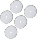 304 Stainless Steel Coffee Filter Mesh 5Pcs Set Portable Detachable Coffee Pot Filter Accessory for Home and Coffee Shop Use Durable High Temperature (Large-1000ml)