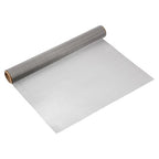 uxcell 120 Mesh 48" x 16" Woven Wire Mesh, 304 Stainless Steel Air Vent Filter Screen, Window Screen Mesh for DIY Projects Vents Cover Filtration Animals Fence