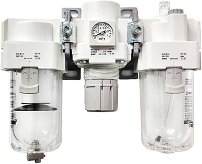Air Combination Air Filter + Regulator + Lubricator AC AC-B AC20 AC20-01/02-B 01G 02G 01E 02E 01D 02D 01C 02C 01CG 02CG DE(AC20-02CE-B)
