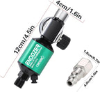 ENDOZER G1/4" Inlet and Outlet Air Compressor Water Separator Clean Dry Air, with Drain Valve and Pressure Regulator for Spray Gun