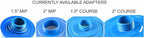 Pool Spa Efficiency - The Infinity Hot Tub Filter - Easy to Use, Clean Economical - Long Lasting Hot Tub Spa Filter - Eco Friendly Spa Filters Replacements - 6+ Years Lifespan - (1.5" MIP Thread)