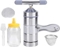Yosoo Handheld Honey Presser, Stainless Steel Manual Honey Extractor for Beekeeping, Portable Tool with Stainless Steel Filter, Small Size and Easy Operation, Perfect for Beekeepers
