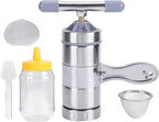 Yosoo Handheld Honey Presser, Stainless Steel Manual Honey Extractor for Beekeeping, Portable Tool with Stainless Steel Filter, Small Size and Easy Operation, Perfect for Beekeepers