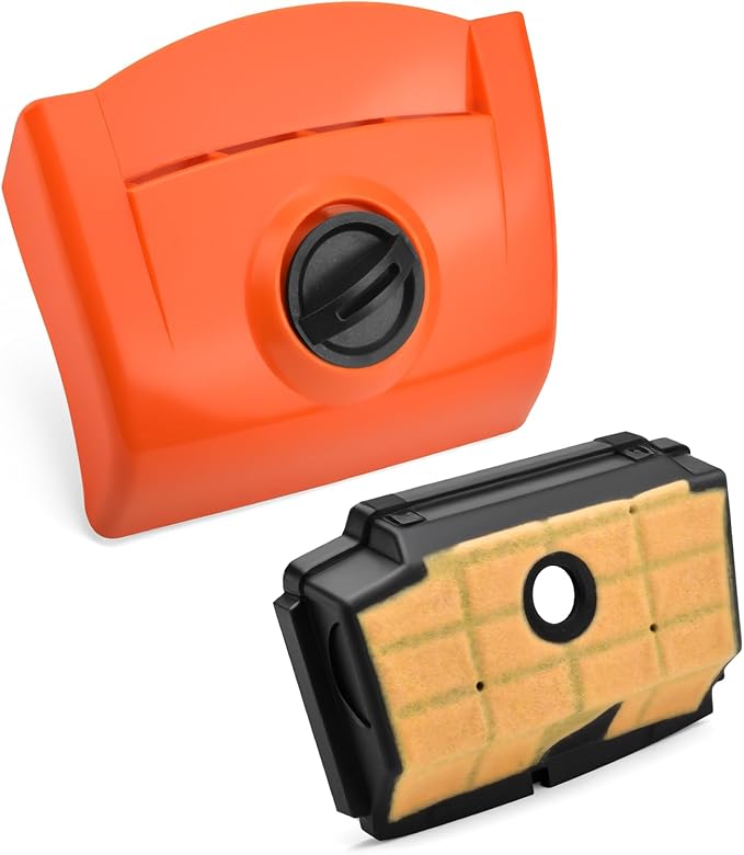 Air Filter Cover with Air Filter Compatible with Stihl MS193 MS193T MS193TC MS194 MS194T Chainsaw Replaces 1137-140-1902 1137 140 1902 11371401902