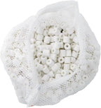 CNZ Premier Bulk Bio Ceramic Rings Filter Media for Aquarium Koi Fish Pond Reef Filter (5-lbs)