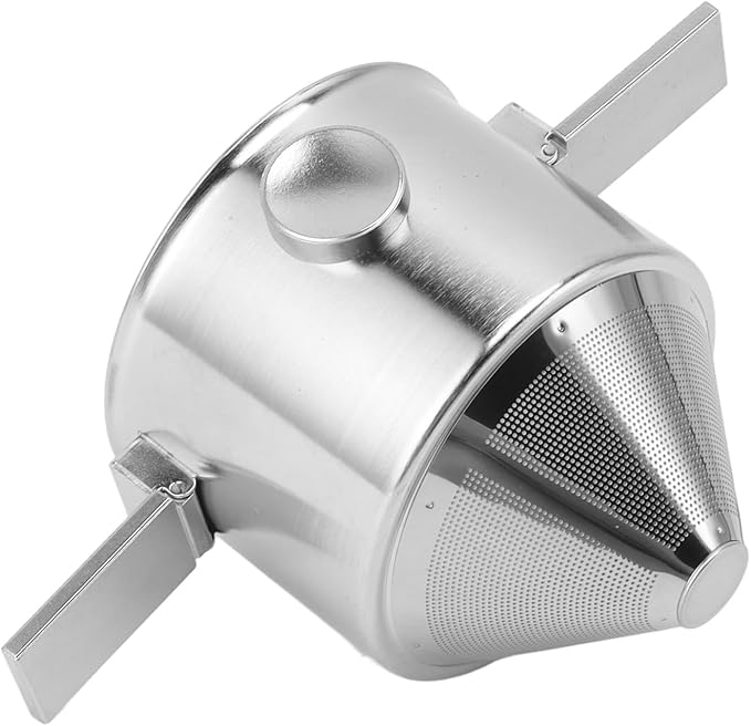 Portable Pour Over Coffee Maker Stainless Steel Reusable Coffee Filter Hand Brewed Dripper For Home Travel Office 304 Stainless Steel Material Lightweight Compact Design