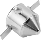 Portable Pour Over Coffee Maker Stainless Steel Reusable Coffee Filter Hand Brewed Dripper For Home Travel Office 304 Stainless Steel Material Lightweight Compact Design