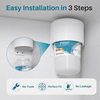 ICEPURE Alkaline RWF0600A-AL Refrigerator Water Filter Replacement for GE MWF, MWFA, MWFINT, MWFP, GWF, 46-9991, Kenmore® 9991, WFC1201, GSE25GSHECSS, GSH25JSDDSS, GSHS6LGBBHSS, Enhances PH, 4Pack