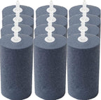 Large Air Stone, Air Stone Hydroponics, 4 x 2 Inch Large Air Stone Cylinder Bubble Diffuser for Aquarium, Fish Tank, Pond and Hydroponics Air Pump, Growing System, Circulation