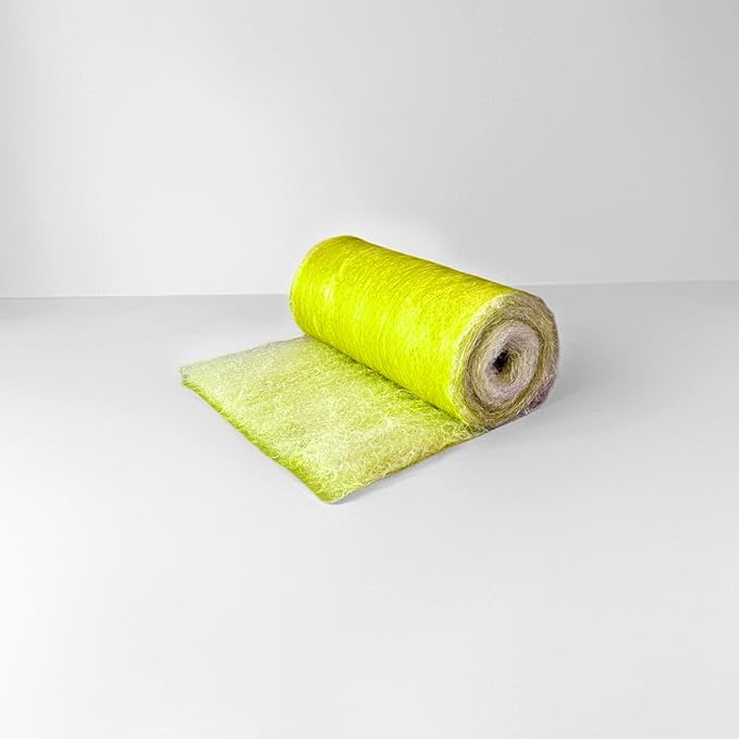 Fiberglass Paint Booth Filter Roll, for Spray Booth 22-Gram Yellow 200ft (48" x 200ft)