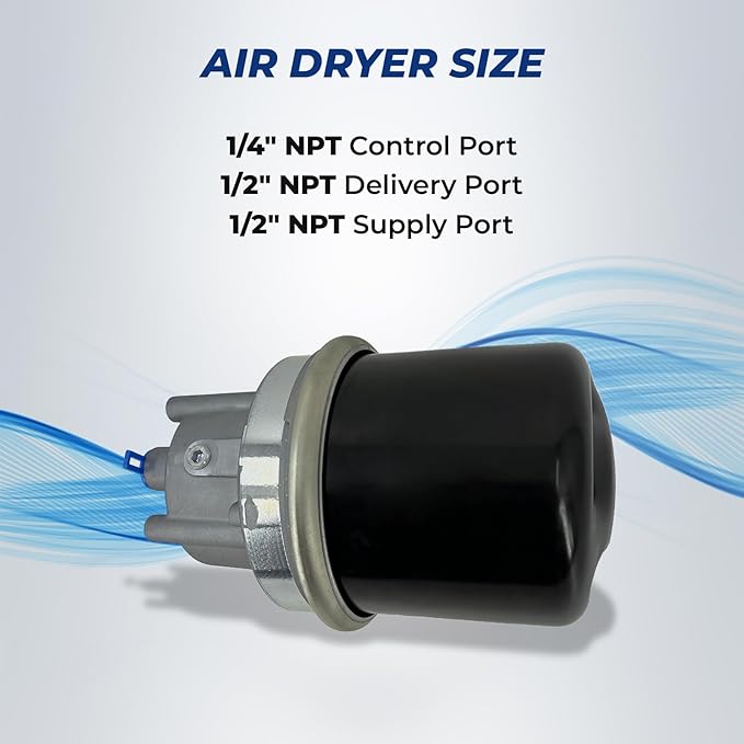 Torque AD-IP Air Dryer (Replaces Bendix 065612, Haldex 109477X) (TR065612)