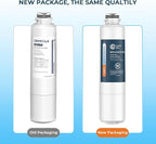 Crystala Filters Compatible with Samsung DA29-00020B Refrigerator Water Filter, DA29-00020A/B, DA29-00020B-1, HAF-CIN/EXP, 46-9101, RF4267HARS, RF25HMEDBSR, RF28HMEDBSR, RS25J500DSR, 3 Pack