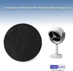 PUREBURG Replacement Activated Carbon Filter Compatible with Mity Rain Mini Portable disktop Range Hood,10-Pack Air Clean Dust VOCs Odor Smoke in Kitchen