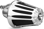 Big Sucker cone Air filter intake for harley air Cleaner Sportster Softail fatboy heritage dyna touring street road king Glide (Deep style -Chromed, Type A : For Sportster XL models)