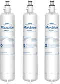 Maxblue Replacement for GE® RPWFE®, RPWF (with CHIP) Refrigerator Water Filter, Compatible with WSG-4, WF277, GFE28GMKES, PFE28KBLTS, GFD28GSLSS, PWE23KSKSS, GYE22HMKES, DFE28JSKSS, 3 Filters