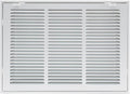 18"W x 12"H [Duct Opening Size] Steel Return Air Filter Grille - Removable Face/Door for 1 inch Filters -HVAC Vent Cover Grill - White [Outer Dimensions: 20 5/8"W X 14 5/8"H]