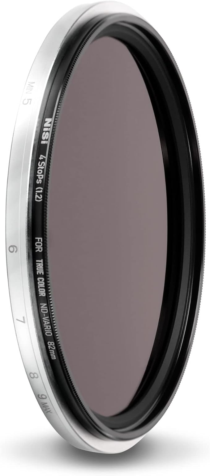 NiSi - 82mm Swift System VND Mist Kit, 1-5 Stop True Color Variable Neutral Density Filter, Swift Adapter Ring, Two Friction-Mounted Filters (ND16 4-Stop, Black Mist 1/4), Photography and Videography