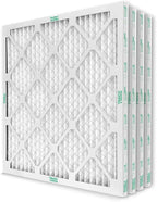 Mann+Hummel 20x23x1 MERV 8 Pleated HVAC AC Furnace Air Filters. 4 Pack. (Exact Size: 19.5 x 22.5 x 0.75 Inches)