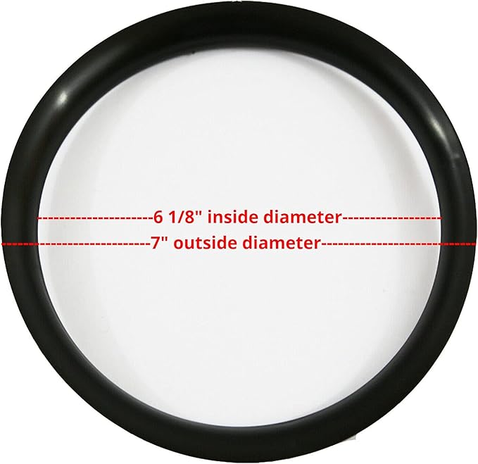 Dry Filter For Shop Vac with Mounting Ring, 17.5" Inch Paper Reusable Dry Disc Filter Compatible with Shop Vac, Ridgid, Craftsman and Other Similar Wet Dry Vacuum Cleaners