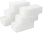 AQUANEAT 6-Pack Replacement Filter Sponge Pads, Aquarium Foam Insert Compatible with AquaClear 50, Fish Tank Filter Media