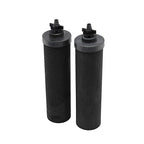 Travel Berkey Gravity-Fed Water Filter with 2 Black Berkey Elements + 2 Berkey PF-2 Fluoride and Arsenic Reduction Elements—Use at Home or Outdoors