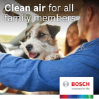 BOSCH 6090C HEPA Cabin Air Filter - Compatible with Select Ram 1500, 1500 Classic, 2500, 3500, 4500, 5500 Trucks