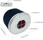 Air Filter Fits Honda GX340 GX390 11HP 13HP Pressure Washer Generator Engine, Professional 17210-ZE3-010 17210-ZE3-505 Air Filter