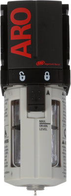 ARO Ingersoll Rand ARO F35121-400-VS Air Line Filter, 1/4" NPT - 150 psi Max Inlet, Black