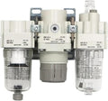 Air Combination Air Filter + Regulator + Lubricator AC AC-A AC10 AC20 AC10-M5-A AC20-01/02-A 01D 02D 01DG 02DG 01G 02G 01C(AC20-02D-A)