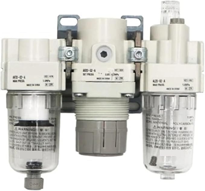 Air Combination Air Filter + Regulator + Lubricator AC AC-A AC10 AC20 AC10-M5-A AC20-01/02-A 01D 02D 01DG 02DG 01G 02G 01C(AC20-02C-A)