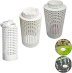 Underground Compost Bin - Efficient Farm Drainage Filter Garden Fish Pond - Sustainable Kitchen Waste Composting (200mm)(75mm)