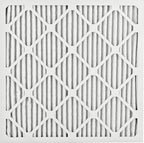 Nordic Pure 25x25x1 (Actual Size: 24 1/2 x 24 1/2 x 3/4) Pleated MERV 13 Air Filters 2 Pack