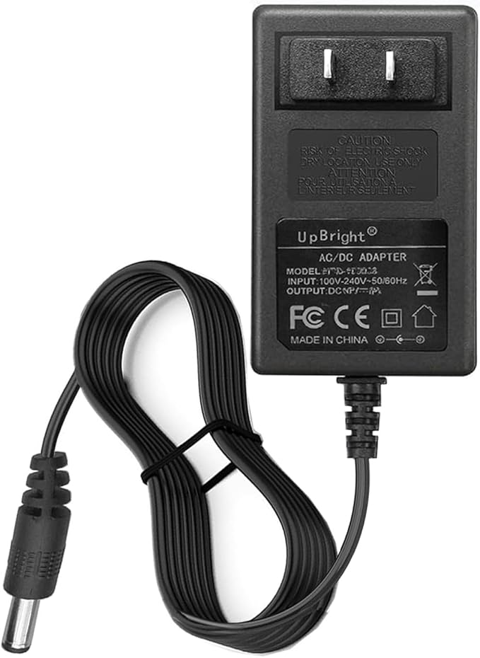 UpBright 24V AC/DC Adapter Compatible with LEVOIT LAP-V102S-WUS Vital 100S Smart True HEPA Air Purifier Home Room Bedroom Air Quality Light Sensors H13 1.5A 36W 24VDC Power Supply Cord Battery Charger