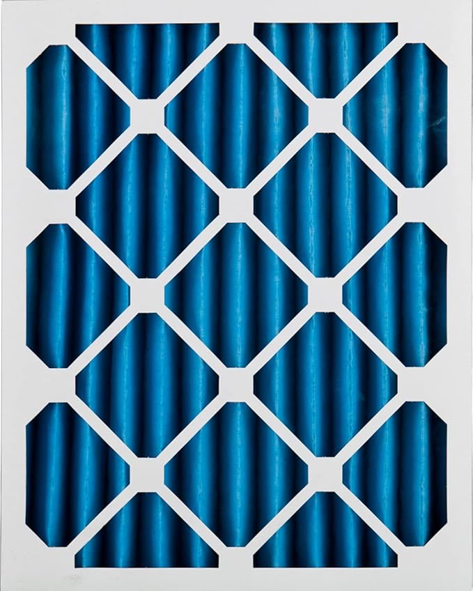 Nordic Pure 16x20x2 (Actual Size: 15 1/2 x 19 1/2 x 1 3/4) Pleated Air Filters MERV 7 Plus Carbon 12 Pack