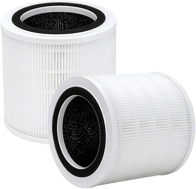 2 Pack H7126 Replacement Filter Compatible with GoveeLife Mini Air Purifier, 3-in-1 Filters H7126-RF for Govee Air Purif-ier