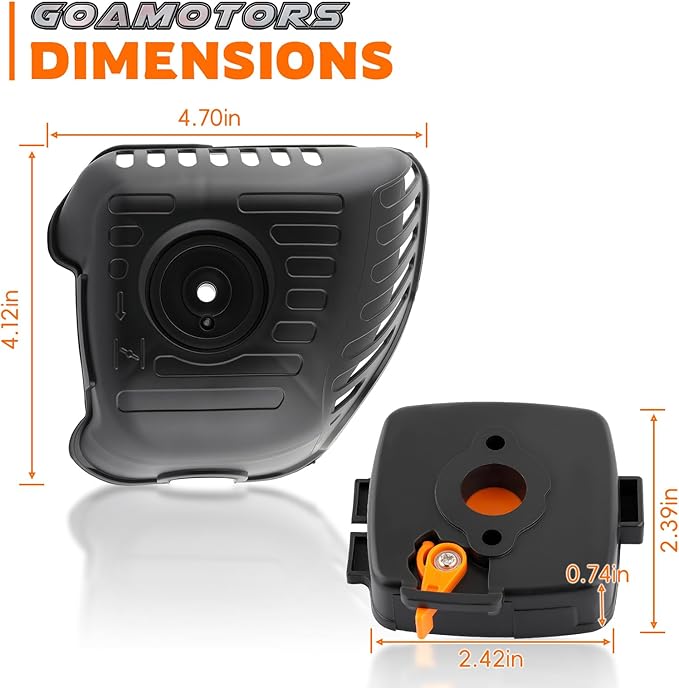 Air Filter with Cover & Air Cleaner Case Fit for Echo SRM225 SRM-225 GT225 GT-225 PE225 PE-225 Trimmer Air Filter Tune-Up Kit