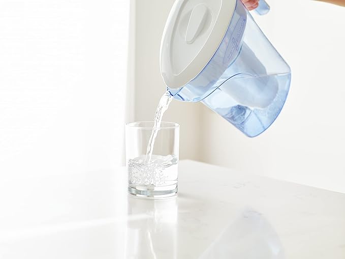 ZeroWater Official Replacement Filter - 5-Stage 0 TDS Filter Replacement - System IAPMO Certified to Reduce Lead, Chromium, and PFOA/PFOS, 6-Pack