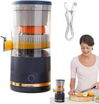 Juicer Blender Machine, Electric Citrus Press Squeezer, Portable Fruit Juice Container, Sturdy Efficient Build Value, Easy Clean Procedure Feature, Top Performance Beverage Tool, Grapefruit Orange Use