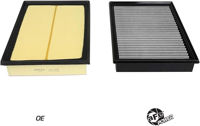 aFe POWER Magnum FLOW OE Replacement Air Filter w/Pro DRY S Media for Toyota 4Runner 10-24/ FJ Cruiser 10-14 V6-4.0L/ Lexus GX460 10-23 V8-4.6L #31-10208