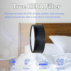 Nispira Filter Replacement for Holmes Egg Air Purifier 360° HAP600B-TU True HEPA Air Intake Removes Dust, Contaminants, 3 Packs