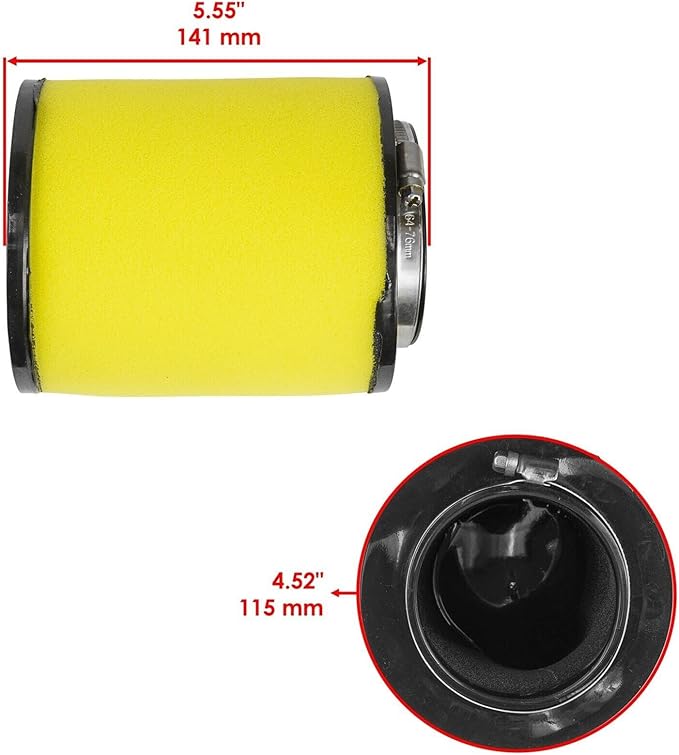 Replacement Air Filter Element Cleaner for Honda Rancher 420 TRX420TE 2x4 ES 2007-2013 QTY 2