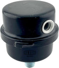 1/4" NPT Air Compressor Intake Filter Silencer Metal Housing and Element (2-Pack)