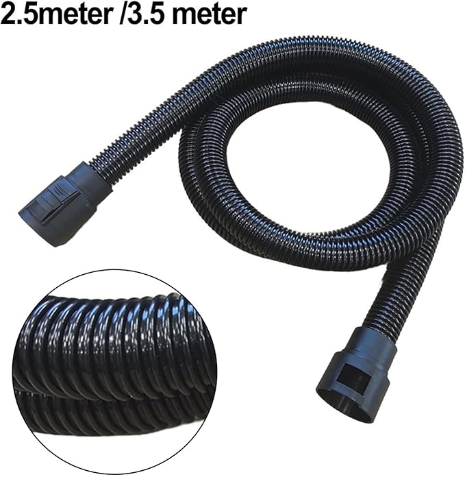 Wet Dry Hose Vacuum Hose Extension 2.5/3.5m Long Hose，Compatible For Karcher，NT20 30 WD1 WD2 WD3 WD4 WD5 WD6‎ 2.863-305.0 Vacuum Cleaner Parts(2.5m)