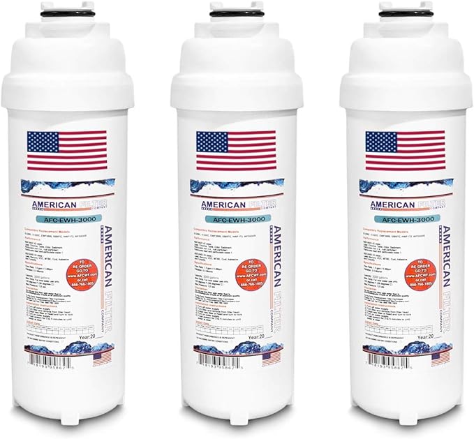 American Filter Company®, Water Fountain Filters, Model # AFC-EWH-3000, Compatible with EWF3000 3 - Filters