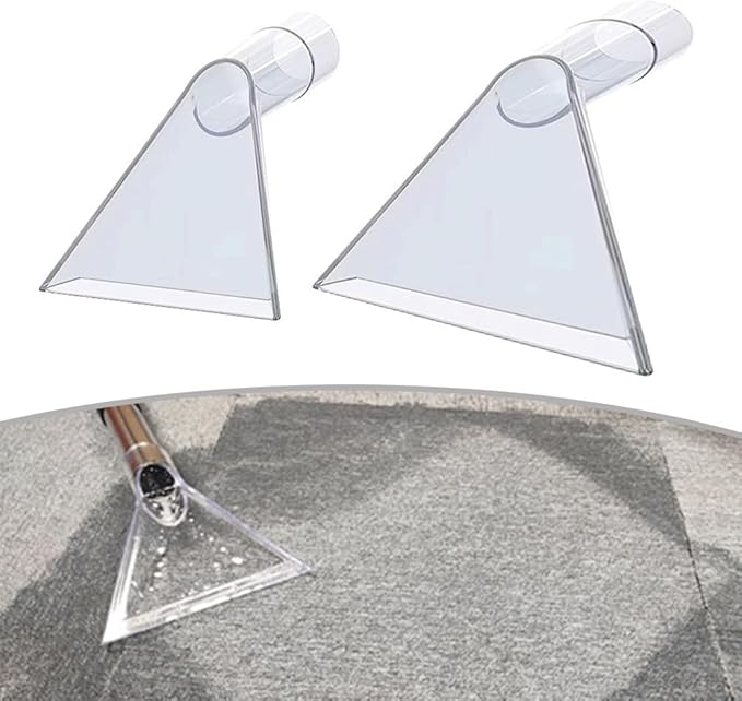 Clear Design Upholstery Extraction Nozzle Suitable For All Portable Carpet Cleaners Enhances Cleaning Efficiency(large clear tip)