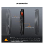 K&F CONCEPT 37mm Black Diffusion Mist Effect 1/4 & Variable ND2-32(1-5 Stops) & Circular Polarizing Filter CPL-in 1 HD Lens Filter with 28 Multi-Coatings for Camera Lenses (Nano-X Series)